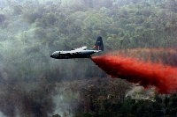 Putting out a wildfire